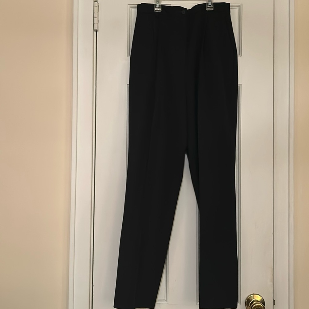 Pendleton Black Virgin Wool Pants - image 2